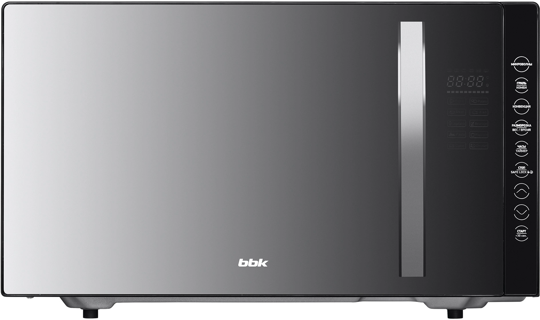 Микроволновая Печь BBK 23MWC-881T/B-M 23л. 800Вт черный
