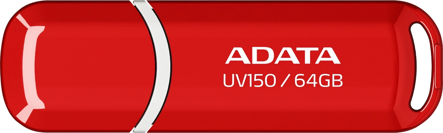 Флеш Диск A-Data 64GB DashDrive UV150 AUV150-64G-RRD USB3.0 красный