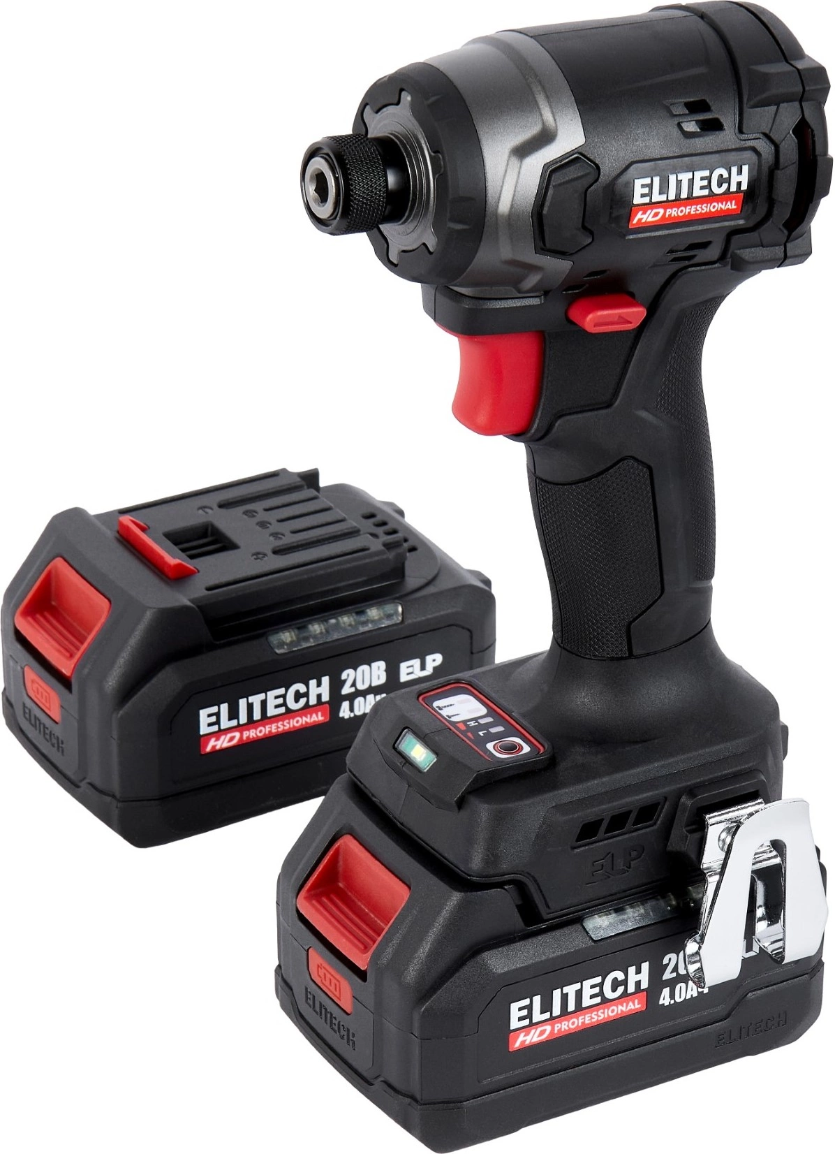 Винтоверт Elitech CS 2003SL (E2201.055.02) аккум. патрон:держатель бит 1/4" (кейс в комплекте) (205733)