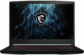 Ноутбук MSI Thin GF63 12UCX-608UA Core i5 12450H 16Gb SSD512Gb NVIDIA GeForce RTX 2050 4Gb 15.6" IPS FHD (1920x1080) Windows 11 Multi Language black WiFi BT Cam (9S7-16R821-608)