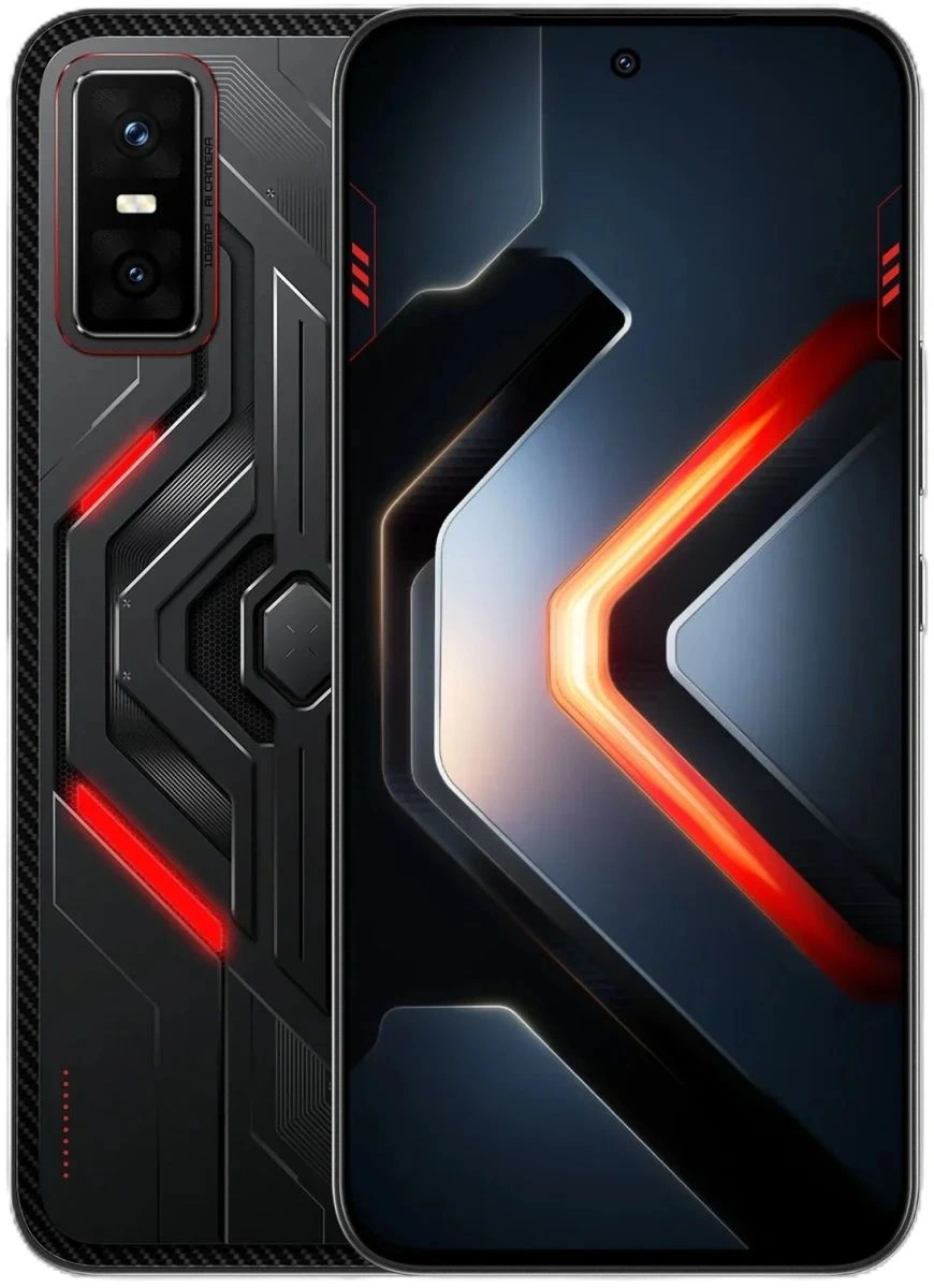Смартфон Infinix X6873 GT 30 Pro 256Gb 12Gb красный/черный моноблок 3G 4G 2Sim 6.78" 1224x2720 Android 15 108Mpix 802.11 a/b/g/n/ac/ax NFC GPS Protect FM