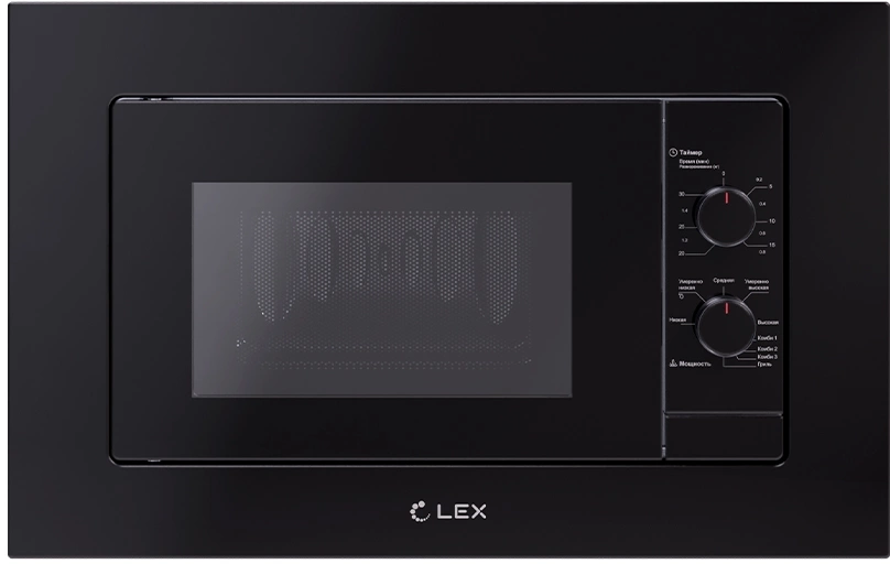 Микроволновая печь Lex BIMO 20.04 BL 20л. 700Вт черный (встраиваемая)