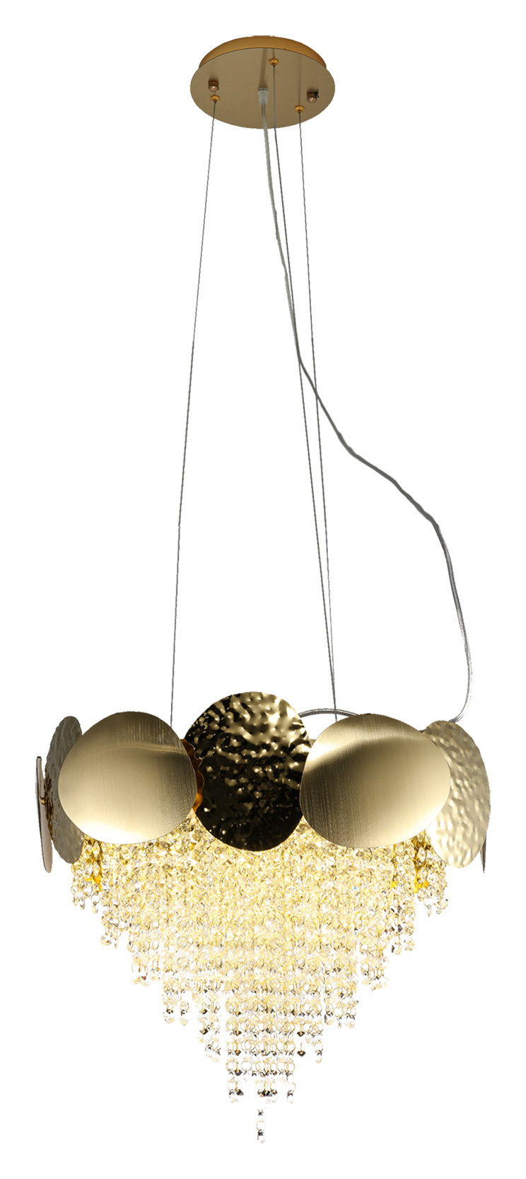 Люстра Hiper Gloria H165-3 подвес. золотистый
