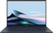 Ноутбук Asus Zenbook 14 OLED UX3405MA-QD992 Core Ultra 9 185H 16Gb SSD512Gb Intel Arc 14" OLED FHD+ (1920x1200) noOS blue WiFi BT Cam Bag (90NB11R1-M01SU0)