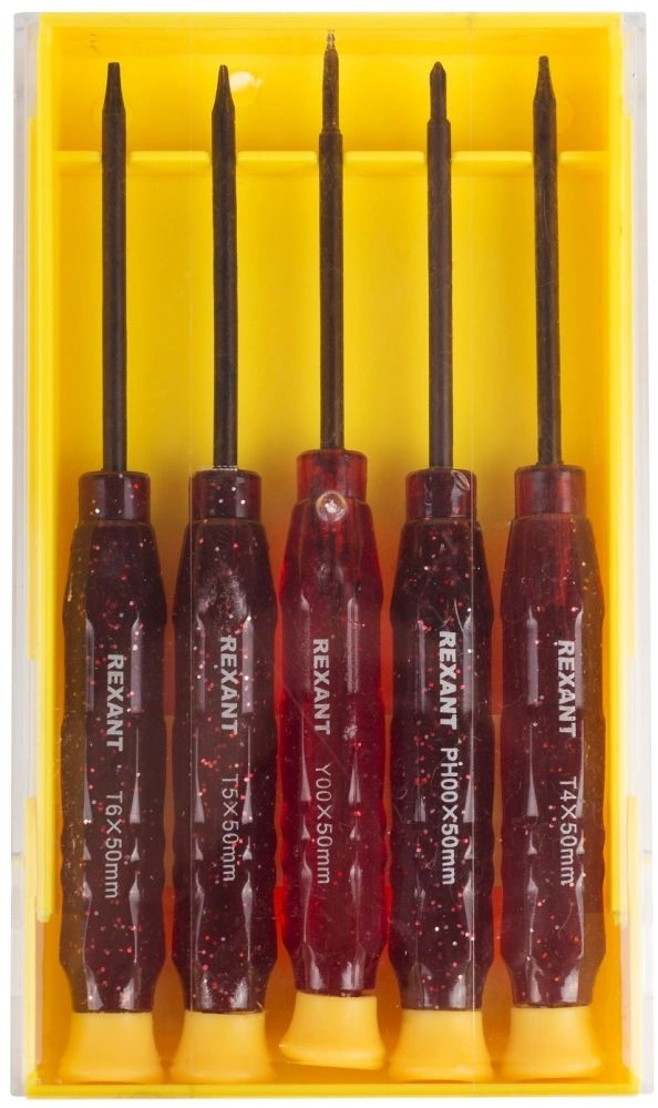 Набор отверток Rexant 12-4750 в компл.:5 предметов