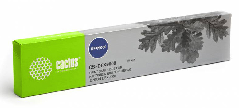 Картридж матричный Cactus CS-DFX9000 12.7x45 черный для Epson DFX9000