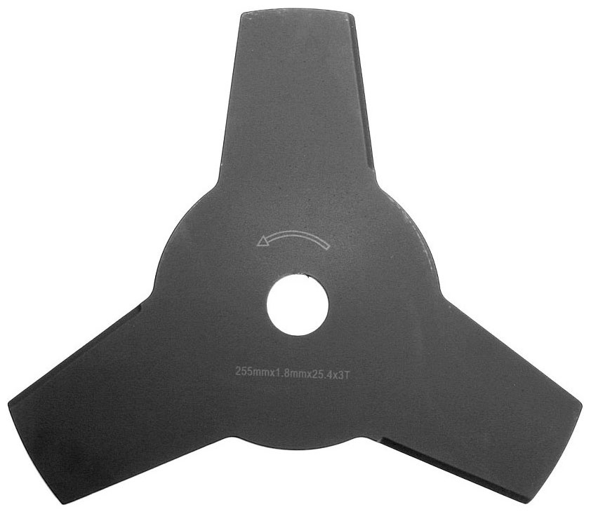 Нож смен. для садовых триммеров Huter GTD-3T L=255мм для GGT-800S(T)/1000S(T)/1300S(T)/1500S(T)/1900S(T) (71/2/10)