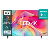 Телевизор QLED Hisense 43" 43E7Q Frameless черный 4K Ultra HD 60Hz MEMC DVB-T DVB-T2 DVB-C DVB-S DVB-S2 USB WiFi Smart TV (RUS)