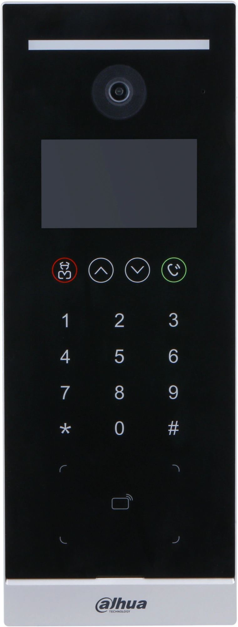 Видеопанель Dahua DHI-VTO6521H-S2 цветной сигнал CMOS цвет панели: черный