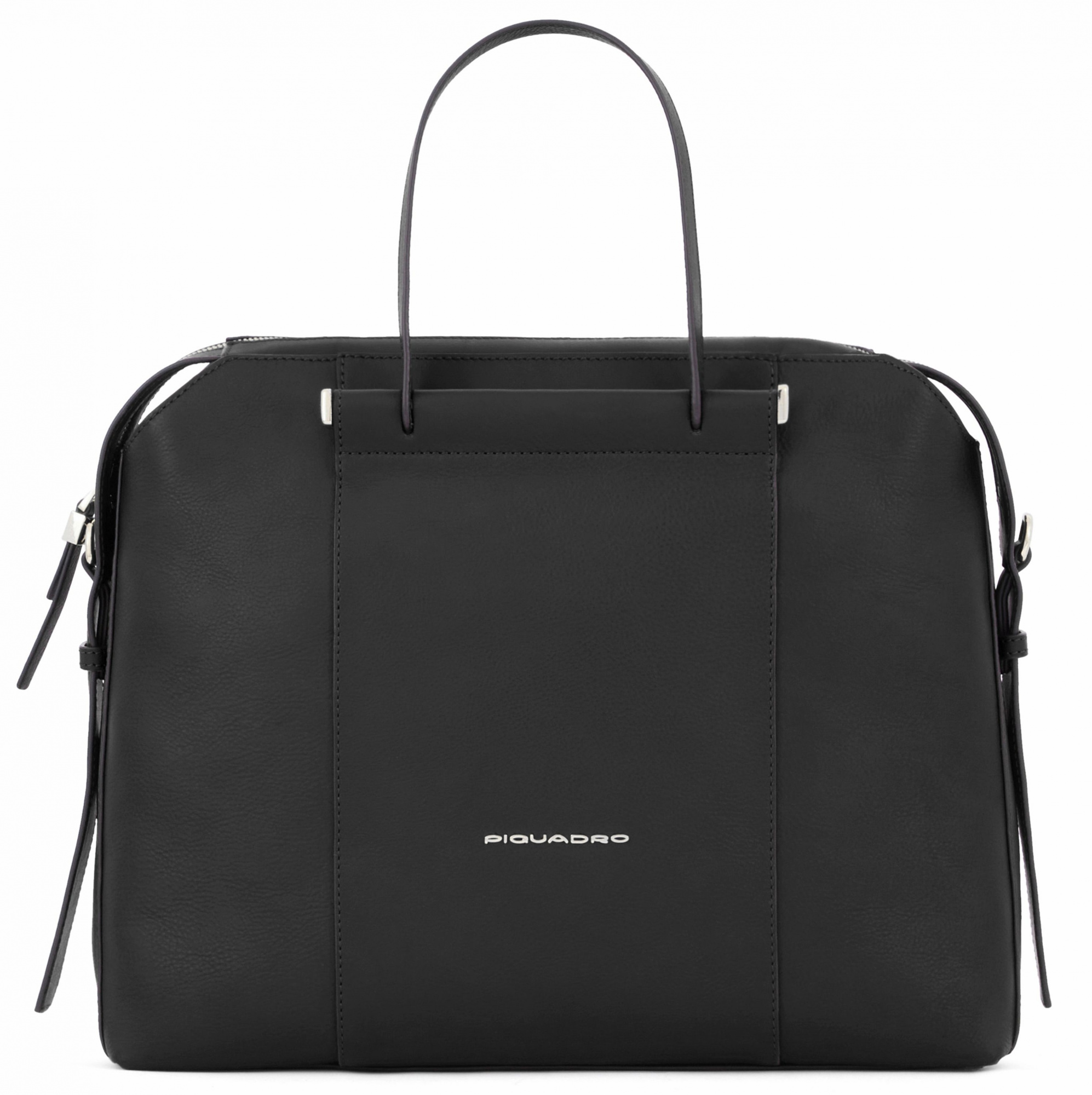 Сумка женская Piquadro Circle CA4577W92/N с отделением для ноутбука 14" черная натур.кожа