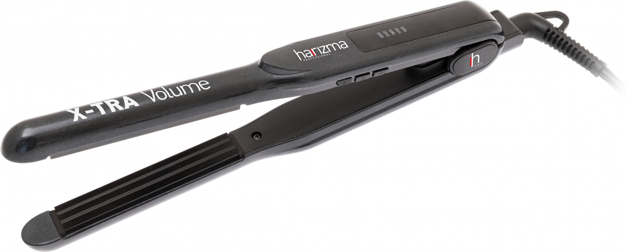 Щипцы Harizma h10347GP 20Вт черный макс.темп.:220С покрытие:гальваническое