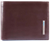 Кошелек мужской Piquadro Blue Square PU4188B2R/MO коричневый натур.кожа