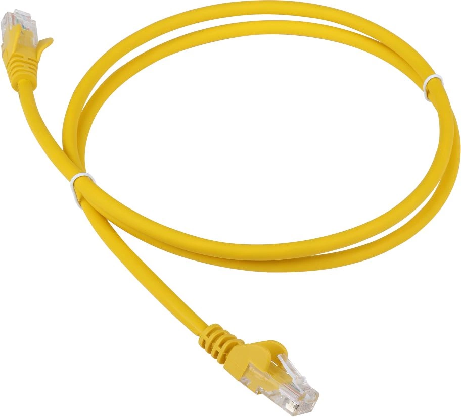 Патч-корд Lanmaster LAN-PC45/U6-1.5-YL UTP RJ-45 вил.-вилка RJ-45 кат.6 1.5м желтый LSZH (уп.:1шт)