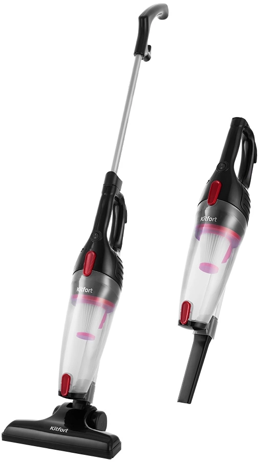 Пылесос ручной Kitfort КТ-597-1 600Вт черный/красный