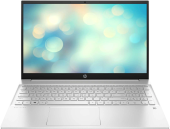 Ноутбук HP Pavilion 15-eg3033ci Core i7 1360P 16Gb SSD512Gb Intel Iris Xe graphics 15.6" IPS FHD (1920x1080) Free DOS silver WiFi BT Cam (84J84EA)