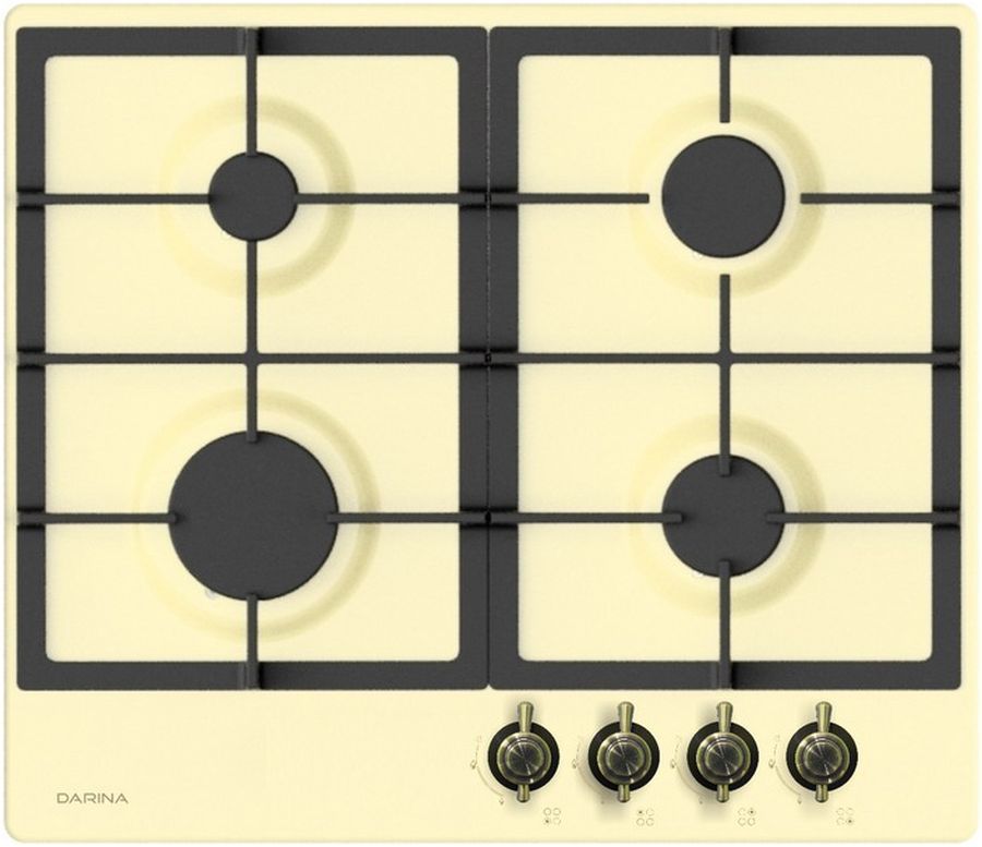 Газовая варочная поверхность Darina 1T38 BGM 341 12 Bg бежевый