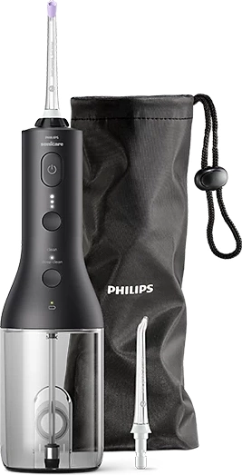 Ирригатор Philips Sonicare 3000 HX3826/33 портатив. импульсн. черный