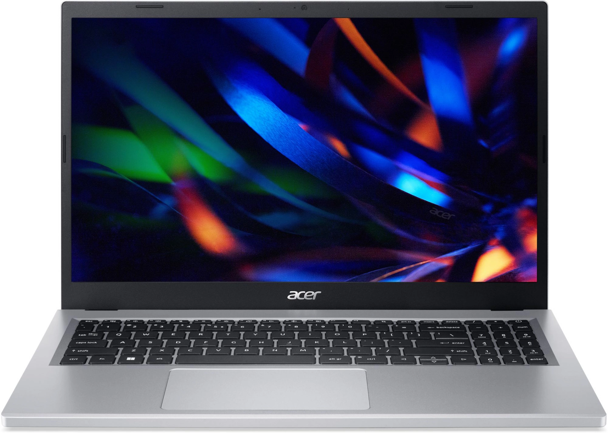 Ноутбук Acer Extensa 15 EX215-33-P56M N-series N200 8Gb SSD256Gb Intel UHD Graphics 15.6" IPS FHD (1920x1080) без ОС silver WiFi BT Cam (NX.EH6CD.008)