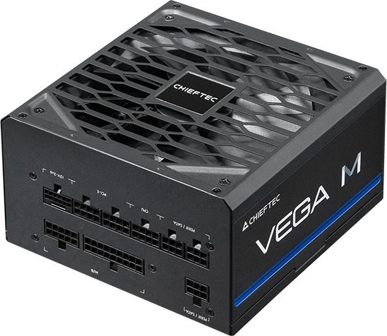 Блок питания Chieftec ATX 1000W Vega M PPG-1000-C Gen.5 80+ gold (20+4pin) APFC 135mm fan 6xSATA Cab Manag RTL