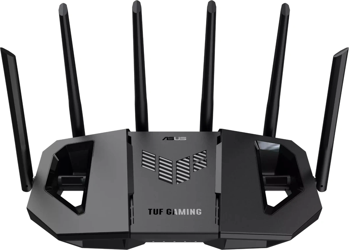 Роутер беспроводной Asus TUF-BE9400 BE9400 100/1000/2500BASE-T черный