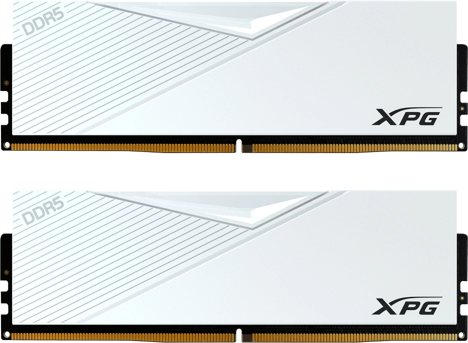 Память DDR5 2x16GB 6000MHz A-Data AX5U6000C3016G-DCLAWH XPG Lancer RTL Gaming PC5-48000 CL30 DIMM 288-pin 1.35В kit dual rank с радиатором Ret