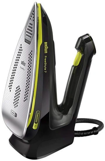 Утюг Braun FreeStyle 7 FI7255GR 2000Вт черный/зеленый