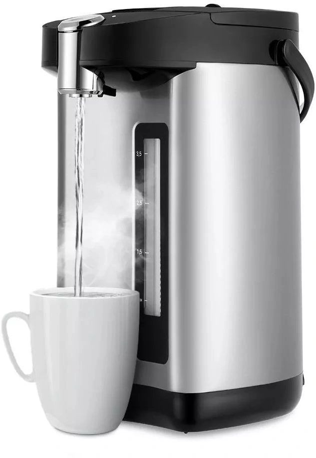 Термопот Kitfort КТ-2514 4.3л. 900Вт серебристый/черный