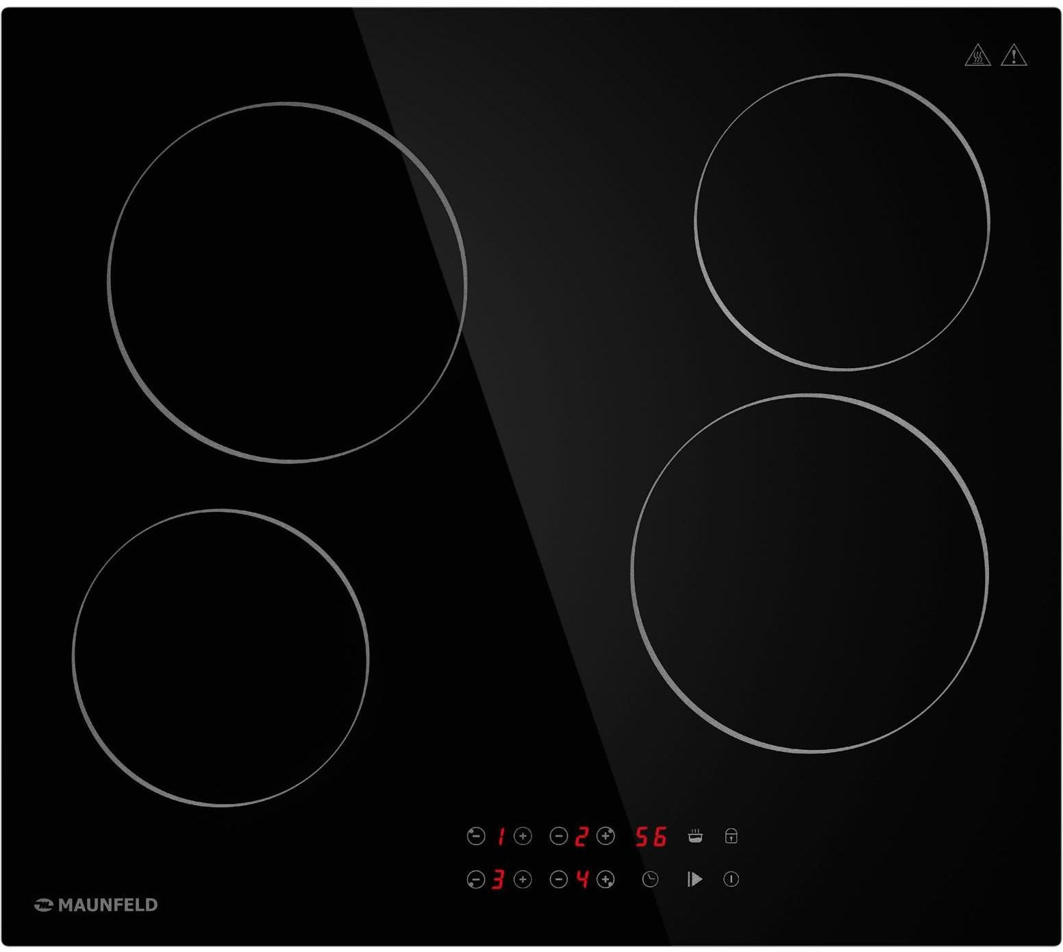 Варочная поверхность Maunfeld CVCE594BK черный