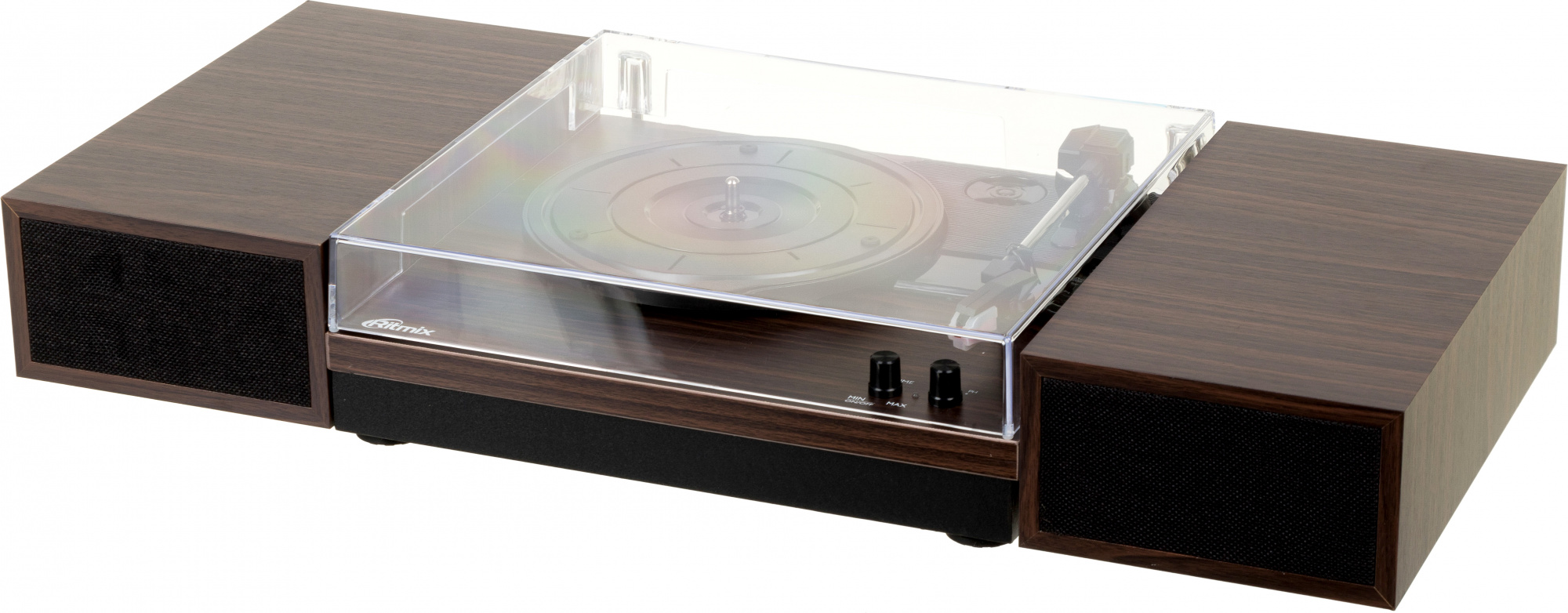 Проигрыватель винила Ritmix LP-340B частично автоматический коричневый