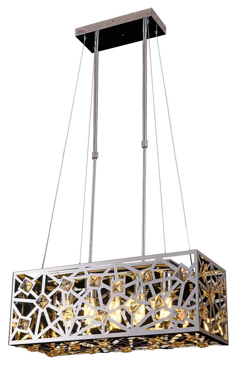 Люстра Hiper Angers H153-5 подвес. хром