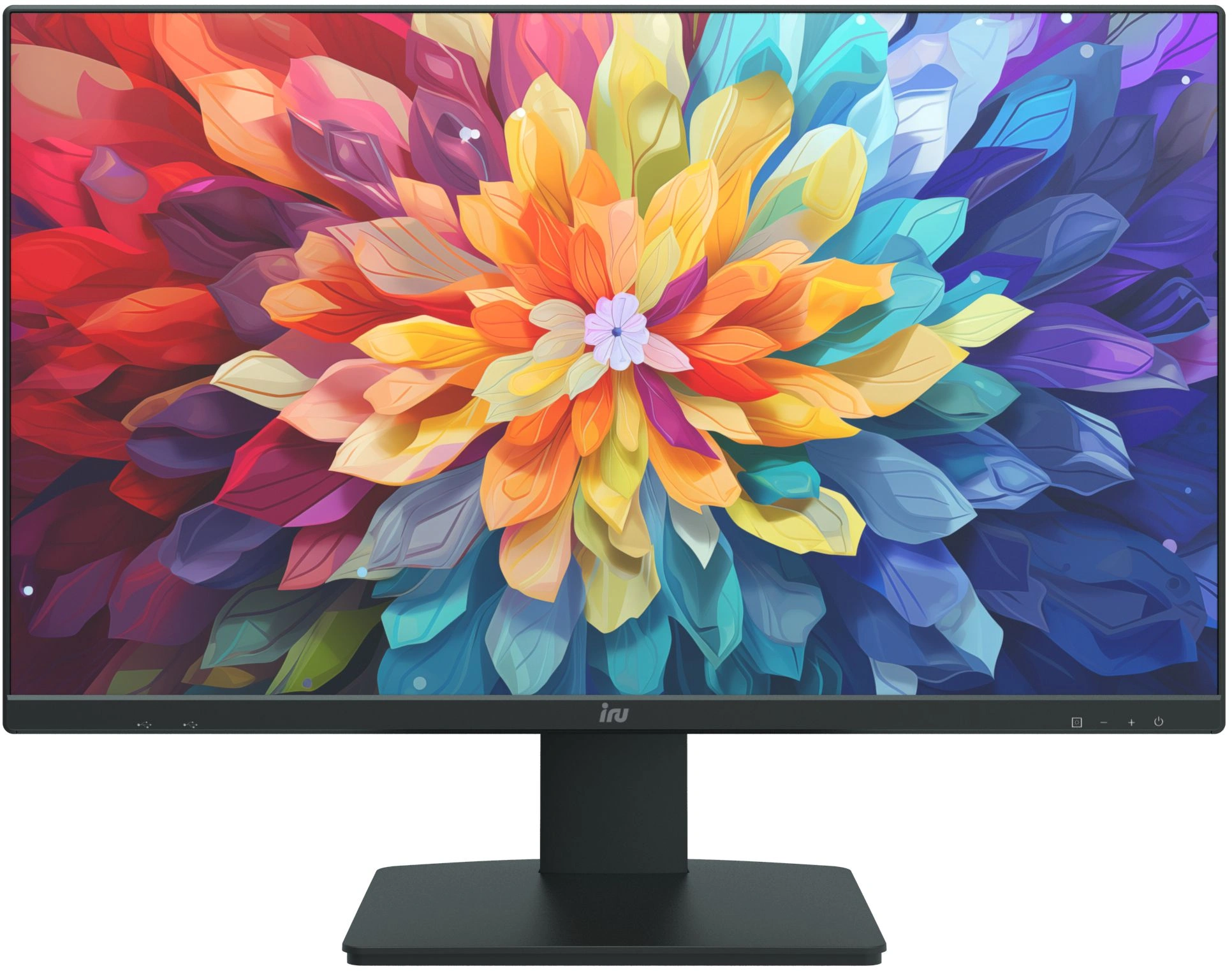 Моноблок IRU Planio 323 23.8" Full HD Ryzen 3 3200U (2.6) 8Gb SSD256Gb Vega 3 без ОС WiFi BT Spk 120W Cam черный 1920x1080 (RUS)