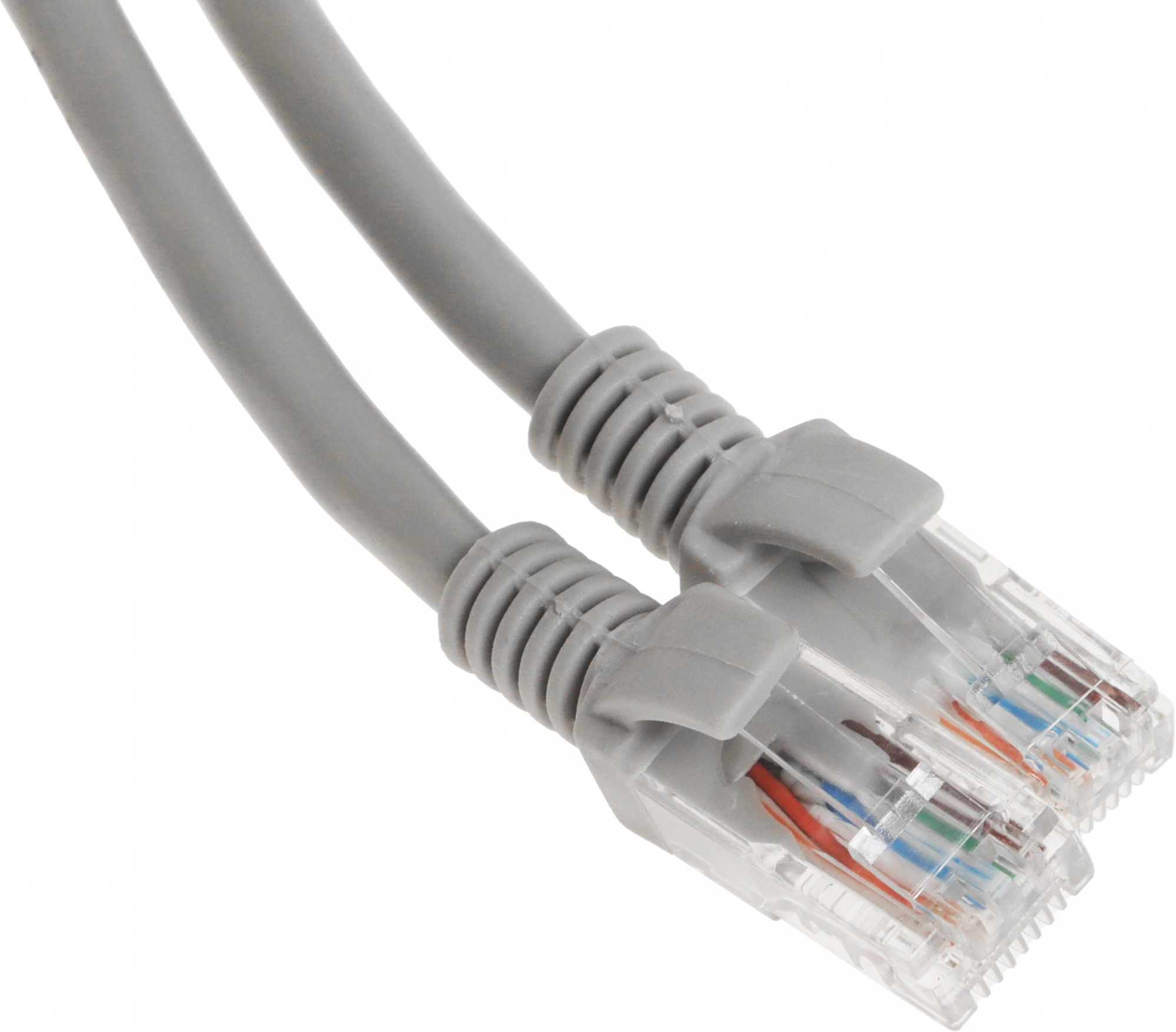 Патч-корд Exegate UTP-RJ45-RJ45-C6-2M-GY 10Гбит/с UTP 4 пары cat.6 CCA 2м серый RJ-45 (m)-RJ-45 (m) (EX272313RUS)