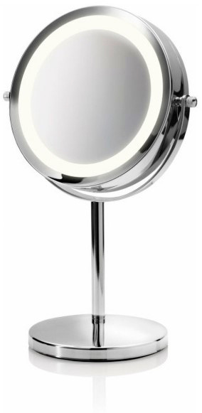 Косметическое зеркало MedisanaCM 840 13см настольное серебристый (88550)