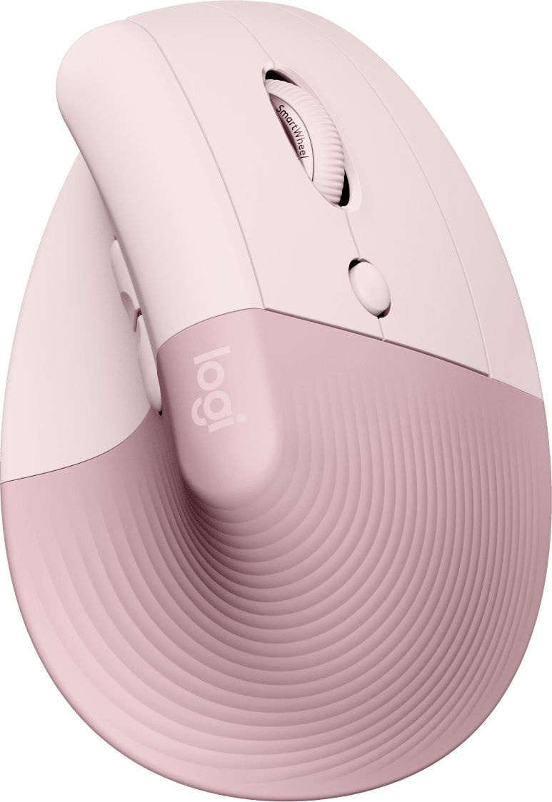 Мышь Logitech Lift розовый оптическая (4000dpi) беспроводная USB (5but)