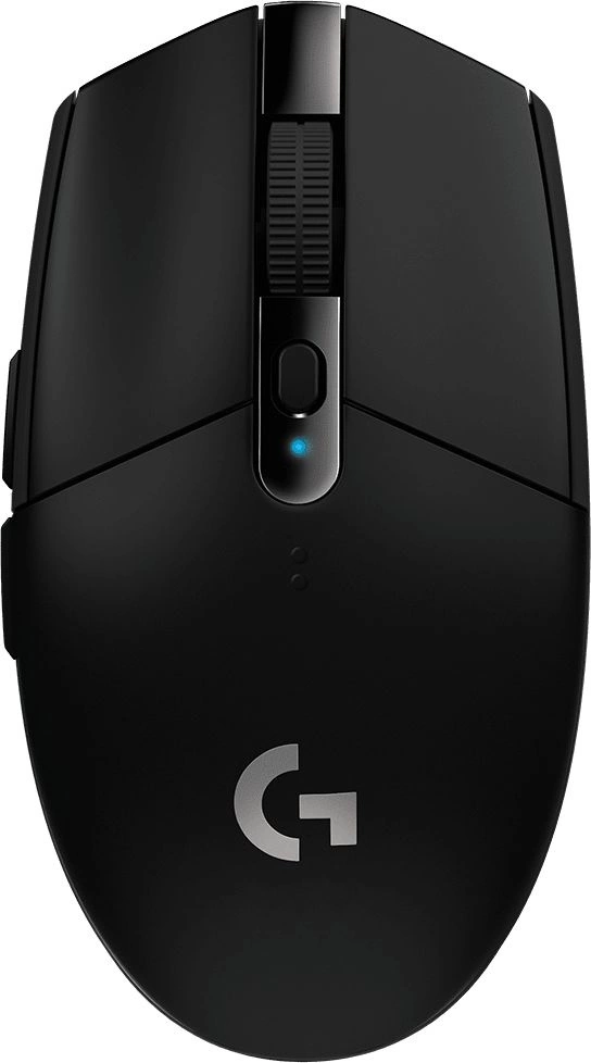 Мышь Logitech G304 Lightspeed черный оптическая 12000dpi беспров. USB 5but (910-005284)