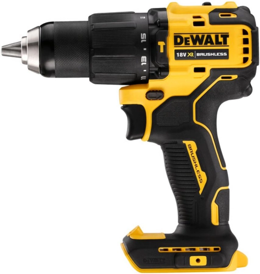 Дрель-шуруповерт DeWalt DCD709N-XJ аккум. патрон:быстрозажимной