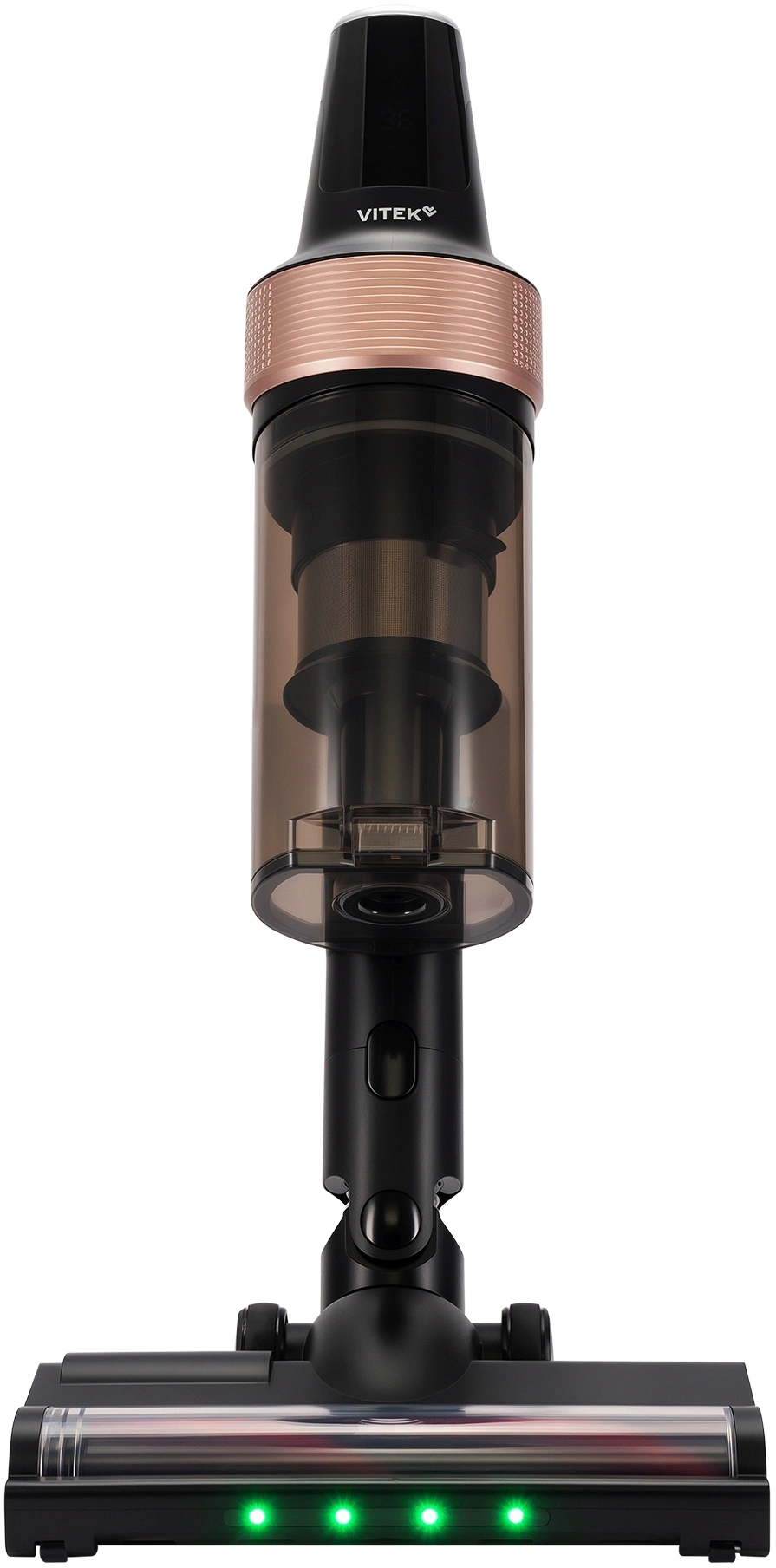 Пылесос Vitek VT-CLS01AQUA 450Вт черный/медный