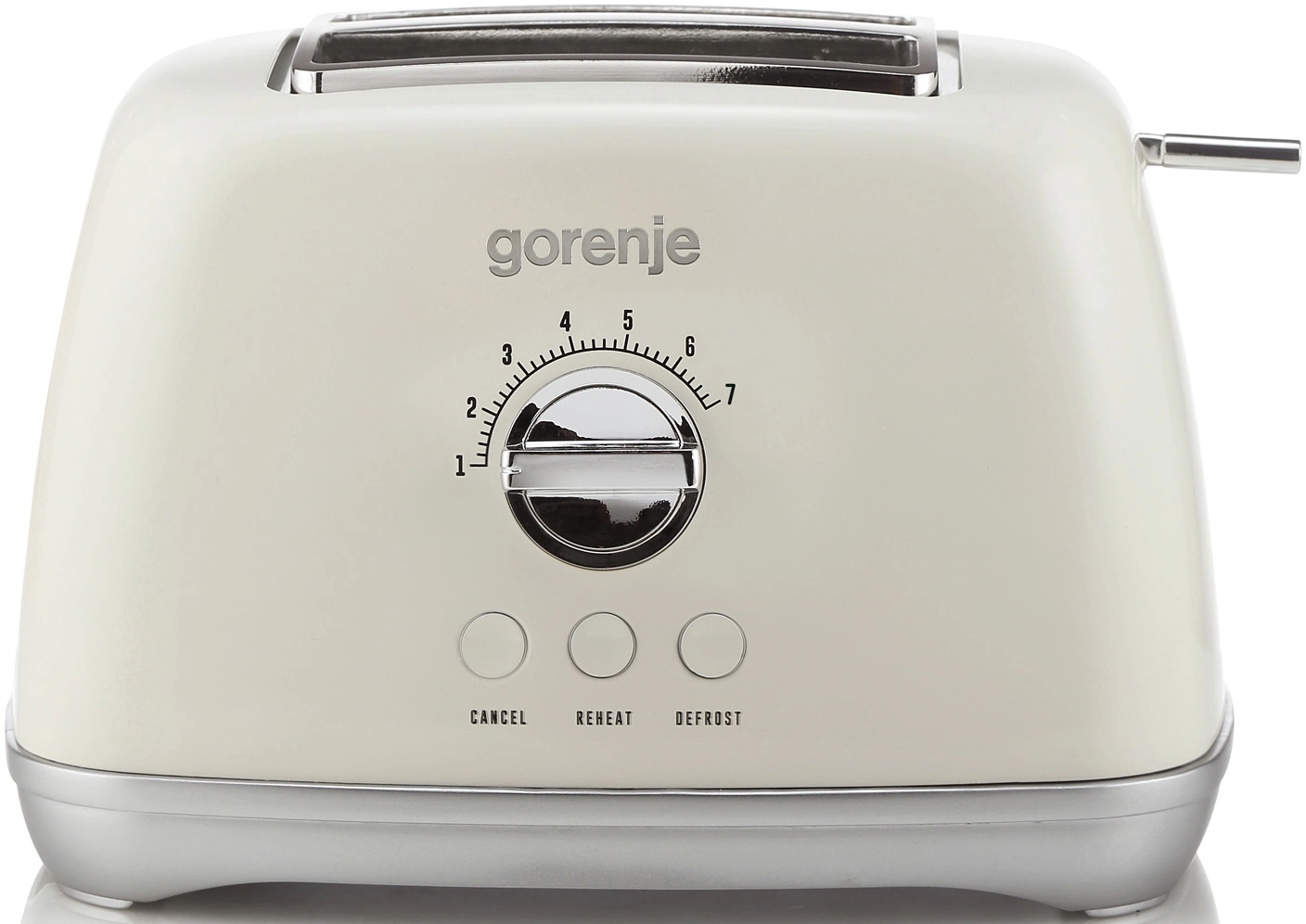 Тостер Gorenje T900RL 1000Вт бежевый/серебристый