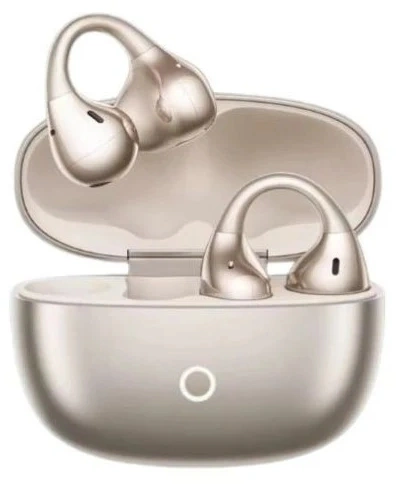 Гарнитура накладные Realme Buds Clip золотистый беспроводные bluetooth клипса (6941764477674)