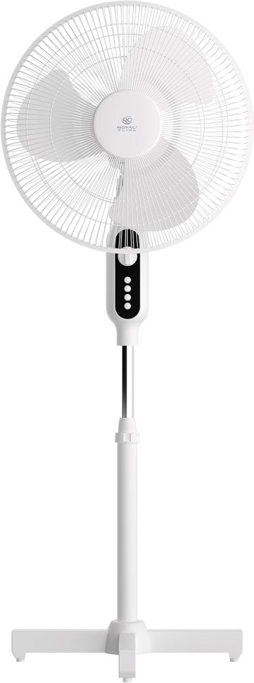 Вентилятор напольный Royal Clima RSF-1602M-WT 45Вт скоростей:3 ПДУ белый/черный
