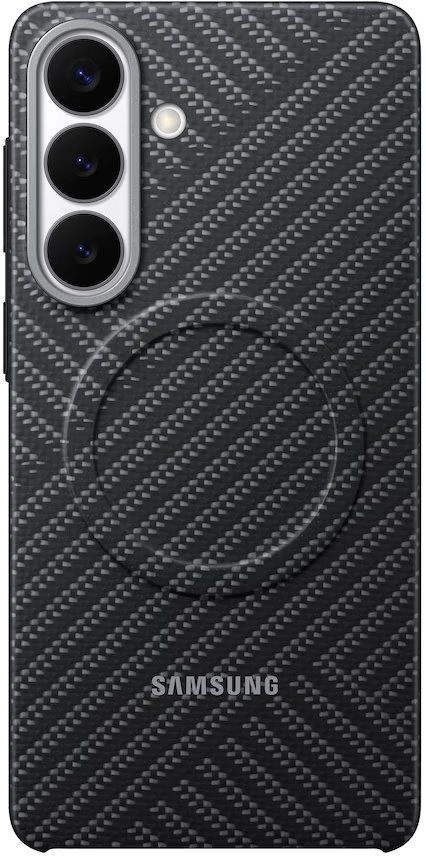 Чехол (клип-кейс) Samsung для Samsung Galaxy S26+ Carbon Magnet Case with MagSafe серый (EF-KS947SSEGRU)