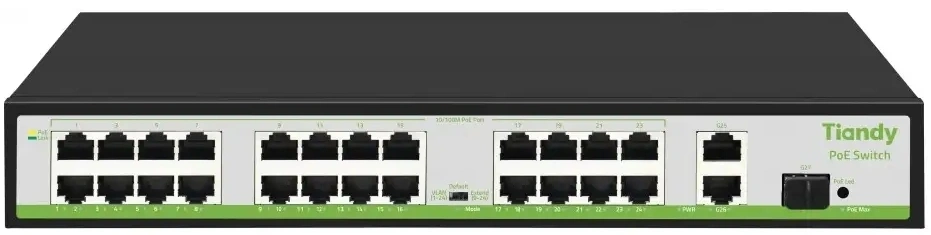 Коммутатор Tiandy TC-P3S027 H/2421/AT/260
