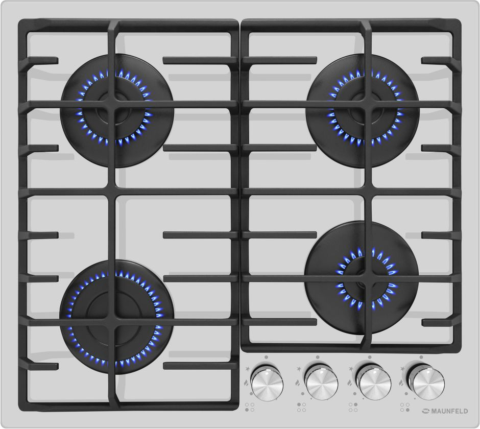 Газовая варочная поверхность Maunfeld EGHG.64.6CW/G белый