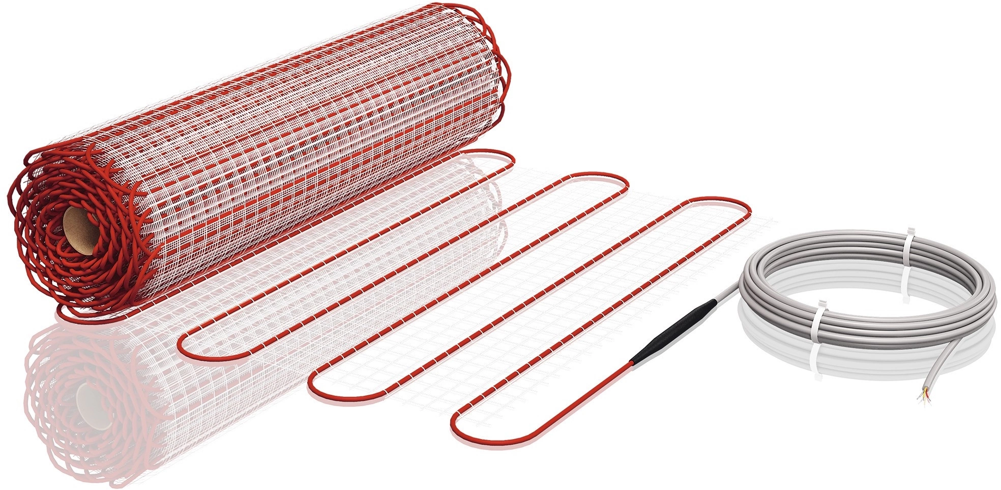 Мат нагревательный Royal Thermo Flat Mat RTFM 2-150-3,5 3.5м2 7м 525Вт красный