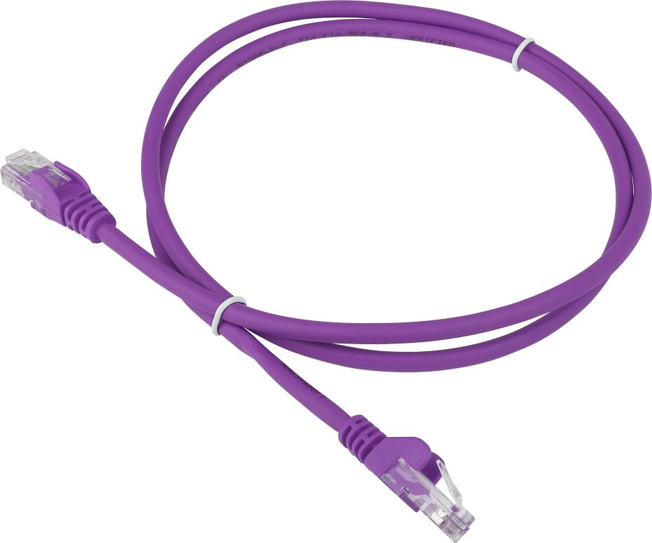 Патч-корд Lanmaster LAN-PC45/U6-3.0-VI UTP RJ-45 вил.-вилка RJ-45 кат.6 3м фиолетовый LSZH (уп.:1шт)