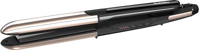 Выпрямитель Babyliss ST481E черный/золотистый макс.темп.:230С покрытие:керамическое