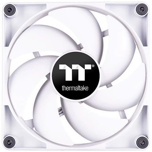 Вентилятор для корпуса Thermaltake CT120 120х120x25 белый 4-pin 25.8дБ (упак.:2шт) (CL-F151-PL12WT-A) Ret