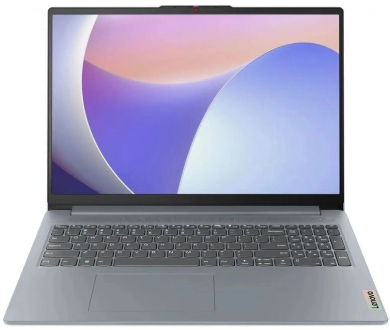 Ноутбук Lenovo IdeaPad Slim 3 15IRU8 Core i3 1315U 8Gb SSD256Gb Intel UHD Graphics 15.6" TN FHD (1920x1080) без ОС grey WiFi BT Cam (82X700BVPS)