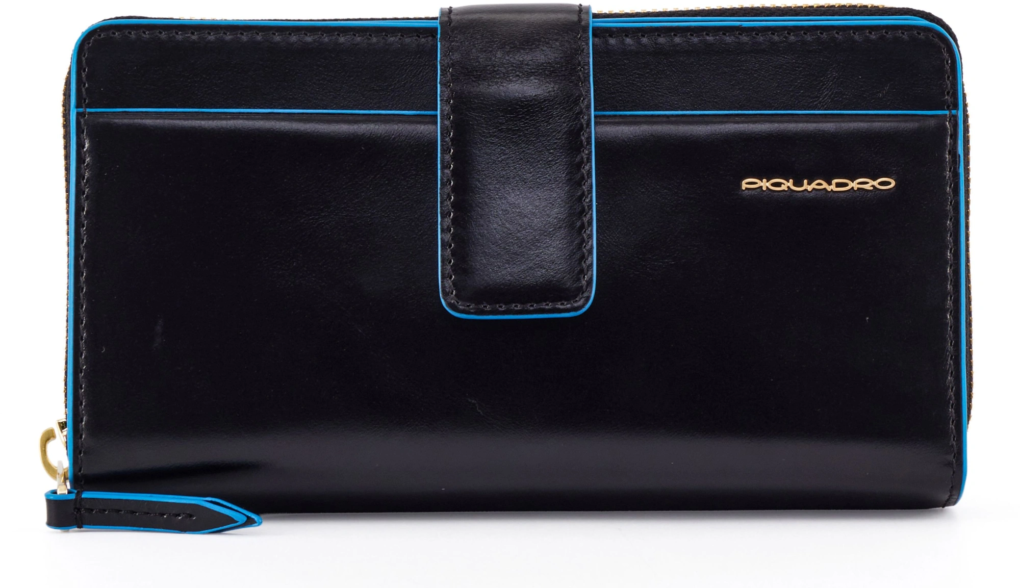 Кошелек женский Piquadro Blue Square PD1354B2R/N черный натур.кожа