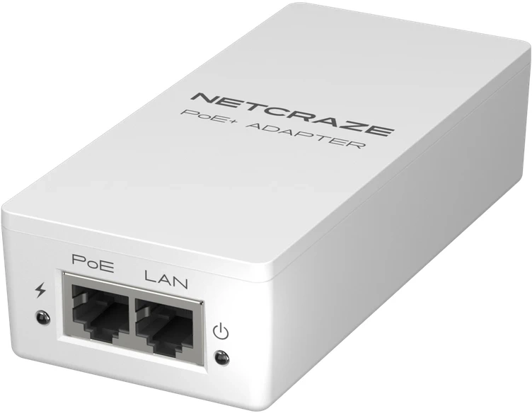 Инжектор PoE+ Keenetic NPA-150 10/100/1000BASE-T 30Вт 100-240В(АС)